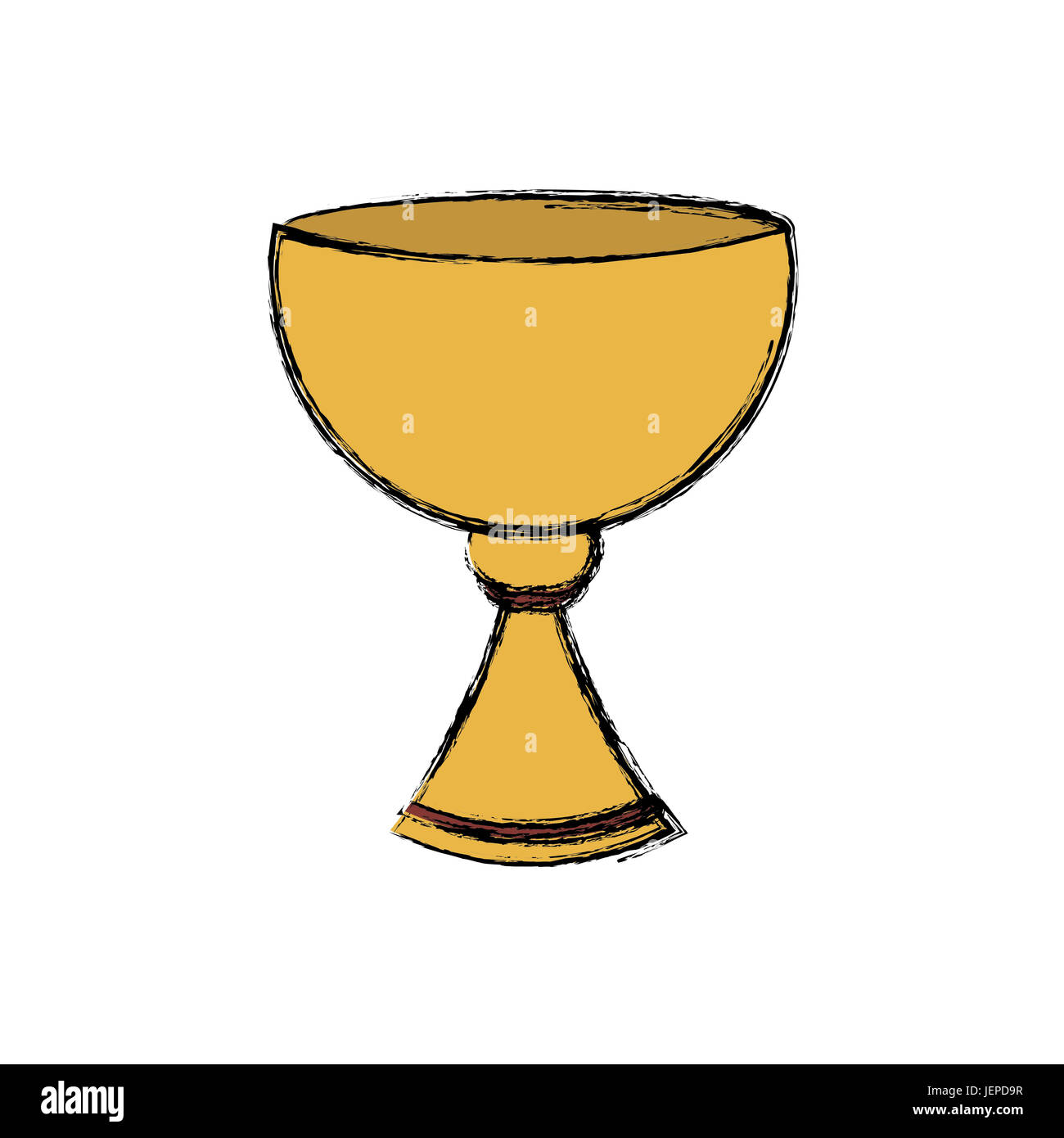 L Icone De La Coupe Du Saint Graal Photo Stock Alamy