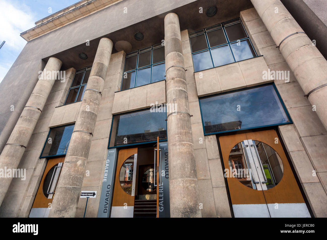 Théâtre, Kolin, Central Bohemia, République Tchèque, Europe Banque D'Images