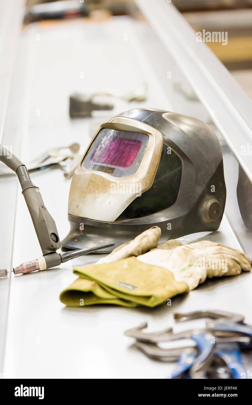 L'équipement de soudage Banque D'Images