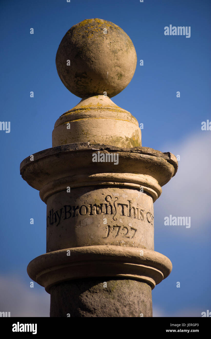 Market Cross, Darlington, Durham County Banque D'Images