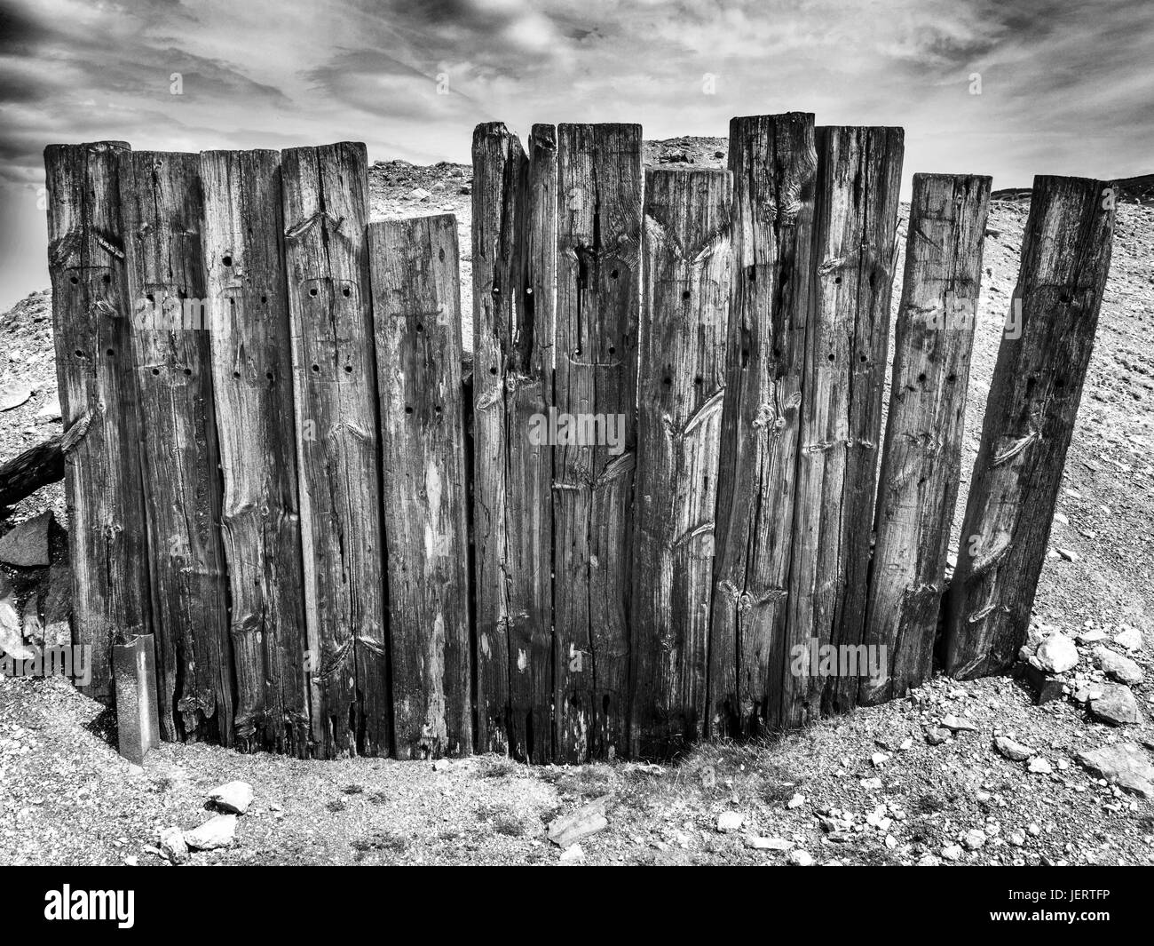 Fonctionnement à l'ancienne mine près de prospère Greenhow North Yorkshire Angleterre Campsites Canet-en-Roussillon Banque D'Images