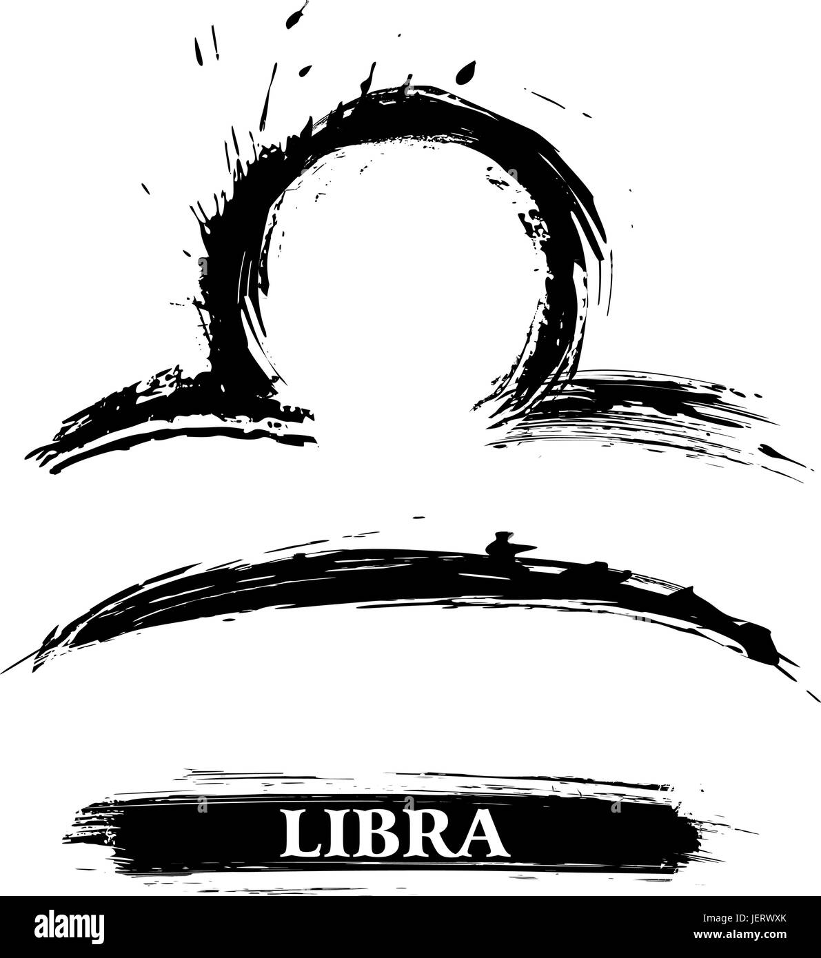 Astrologie, Zodiaque, horoscope, balances, signe, symbole, pictogramme