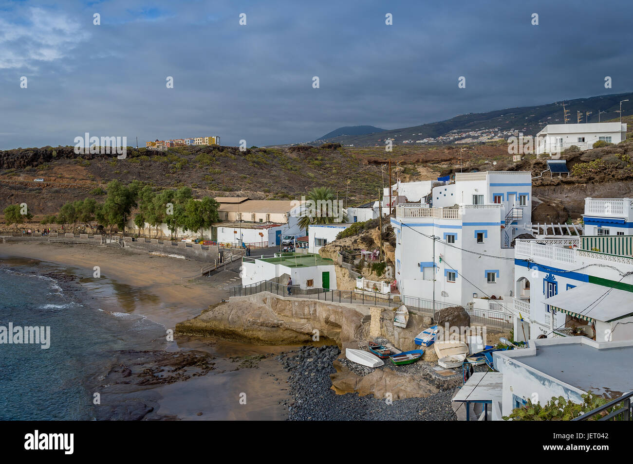 El Puertito village, îles canaries Banque D'Images