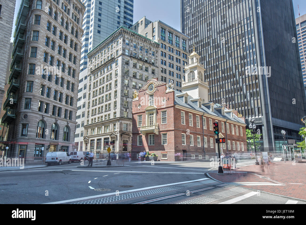 Old State House à Boston Banque D'Images