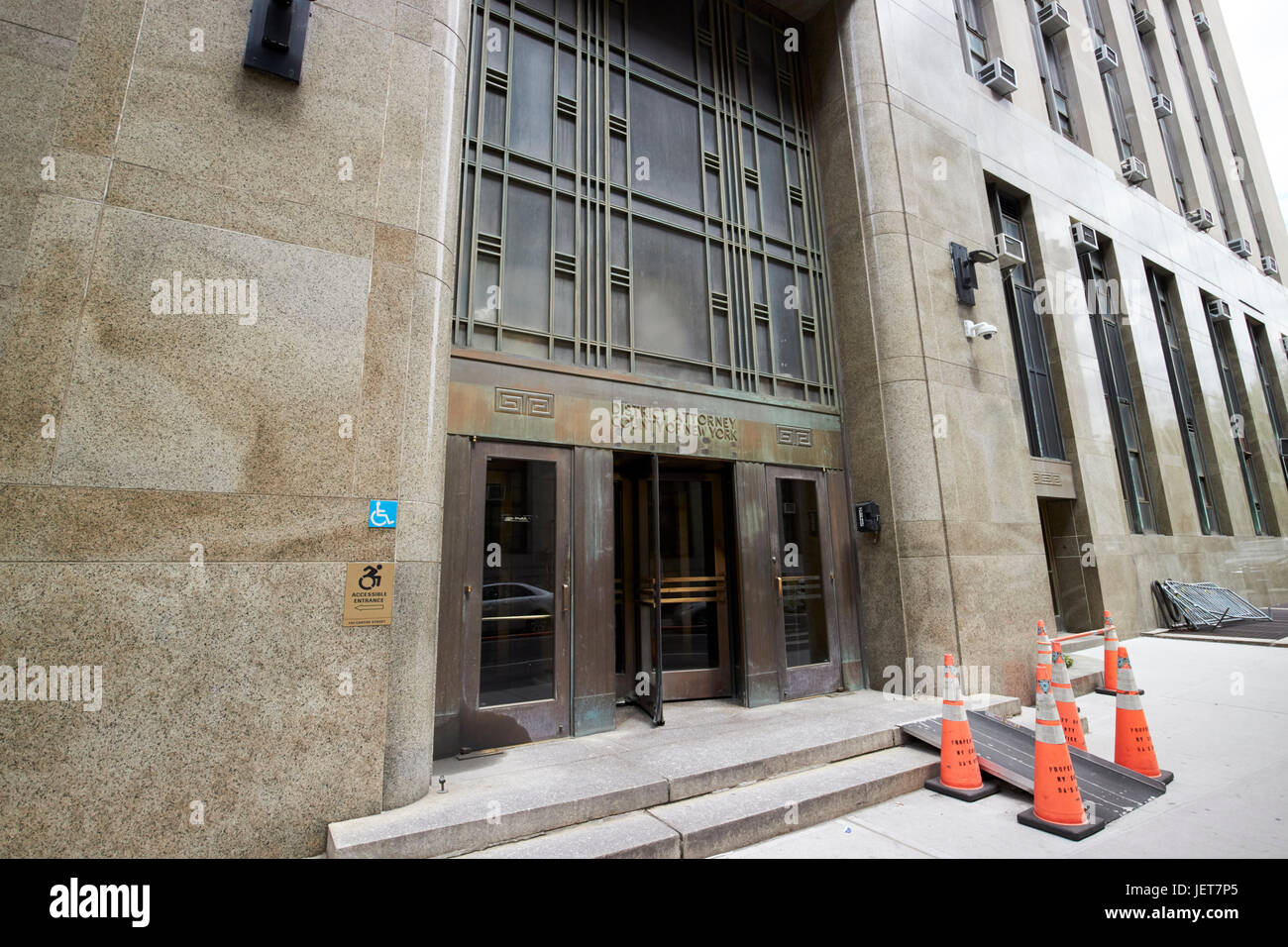 Bureau Du Procureur De District Du Comte De New York New York Usa Photo Stock Alamy