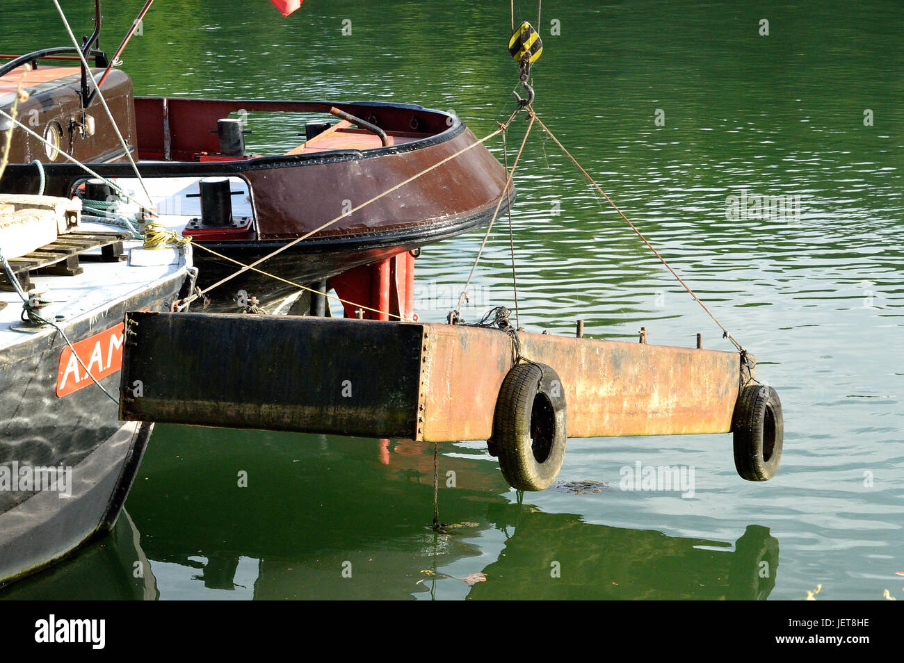 Bateau-logement Banque D'Images