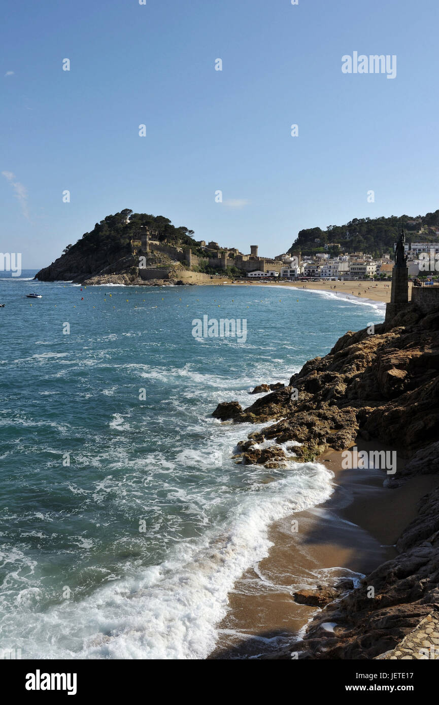 Vue panoramique tossa de mar Banque de photographies et d'images à haute  résolution - Alamy