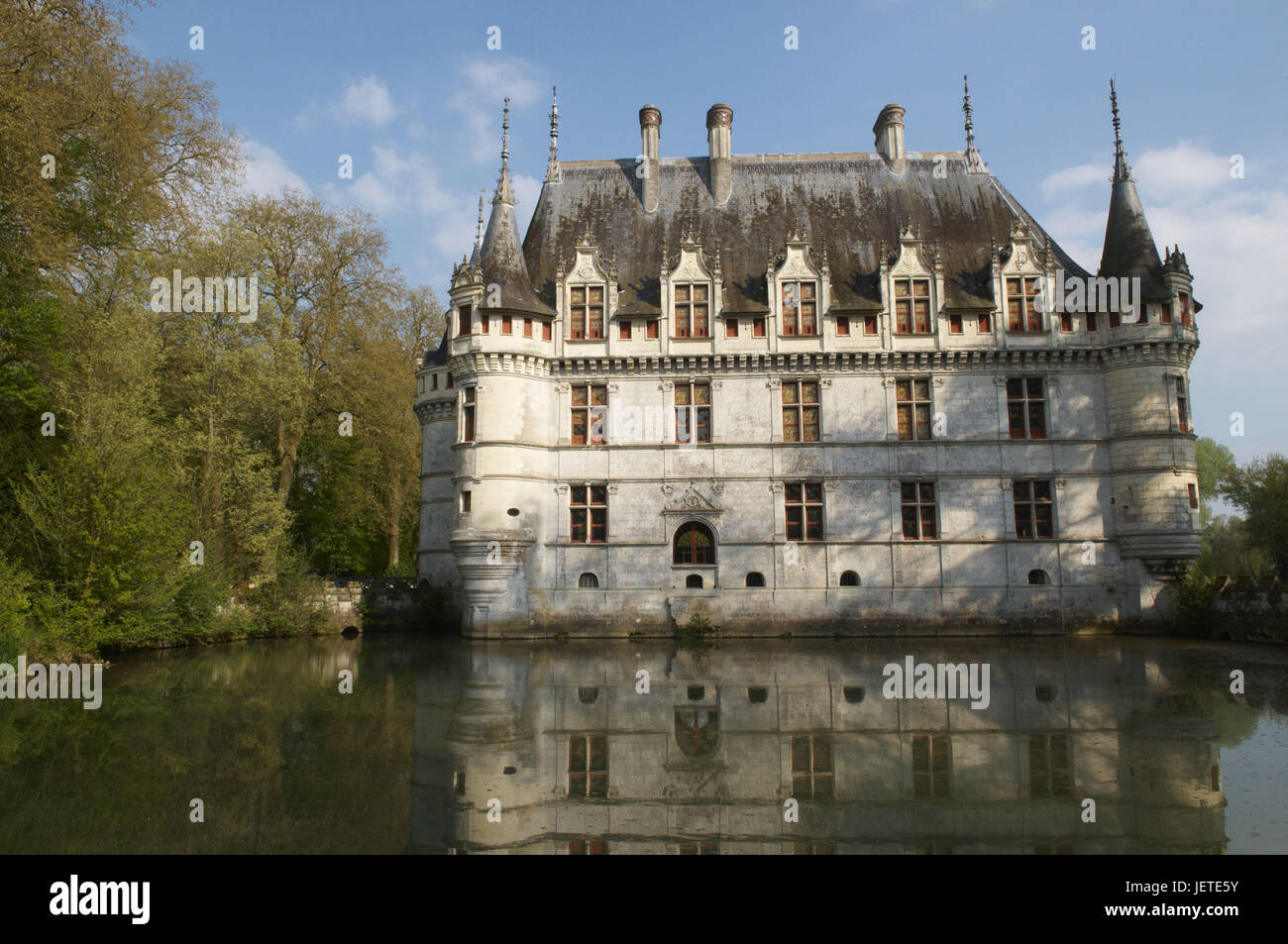 La France, de l'écluse d'Azay-le-Rideau, Banque D'Images