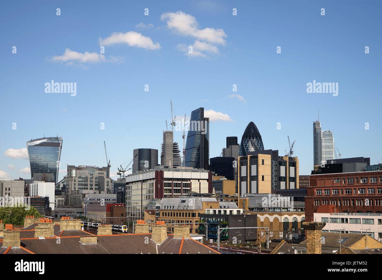 Angleterre : vue sur l'horizon de la ville de Londres. Photo de 05. Mai 2017. Dans le monde d'utilisation | Banque D'Images
