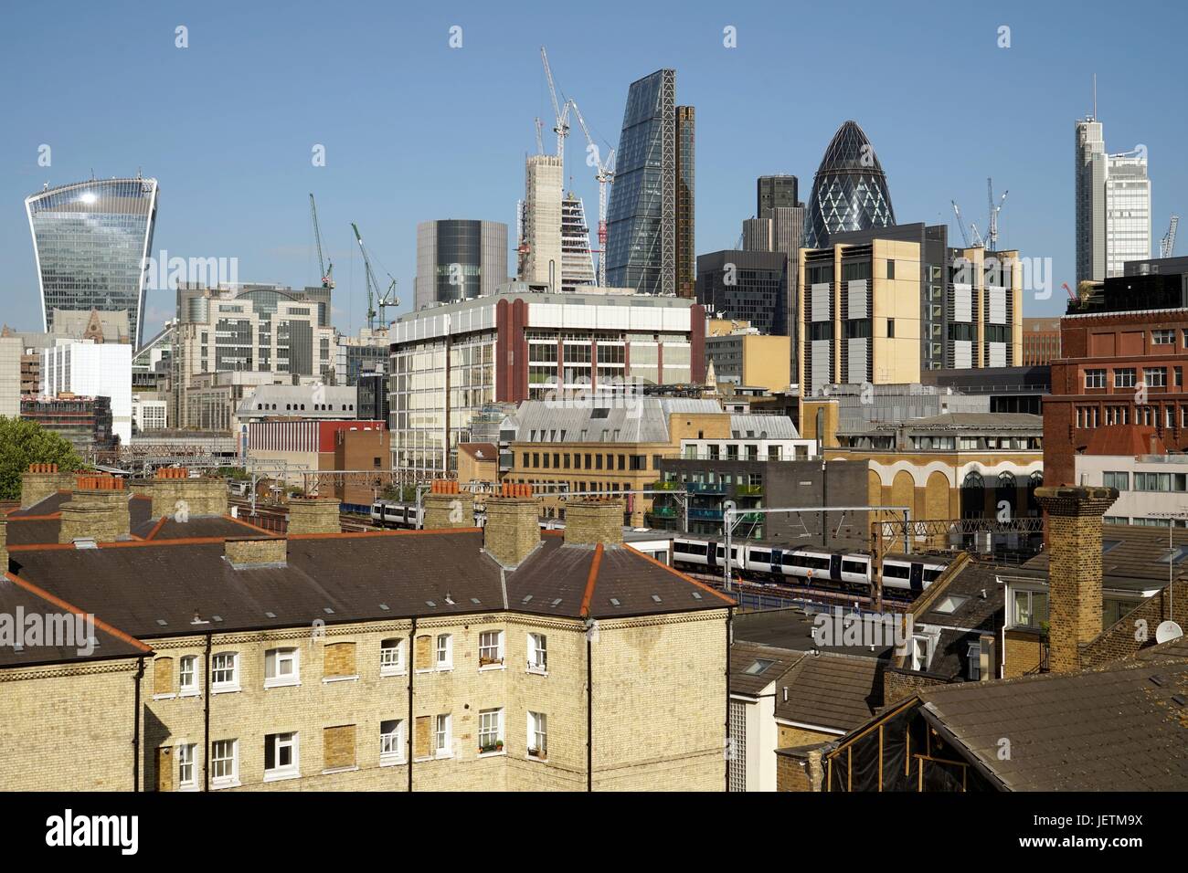 Angleterre : vue sur l'horizon de la ville de Londres. Photo de 05. Mai 2017. Dans le monde d'utilisation | Banque D'Images