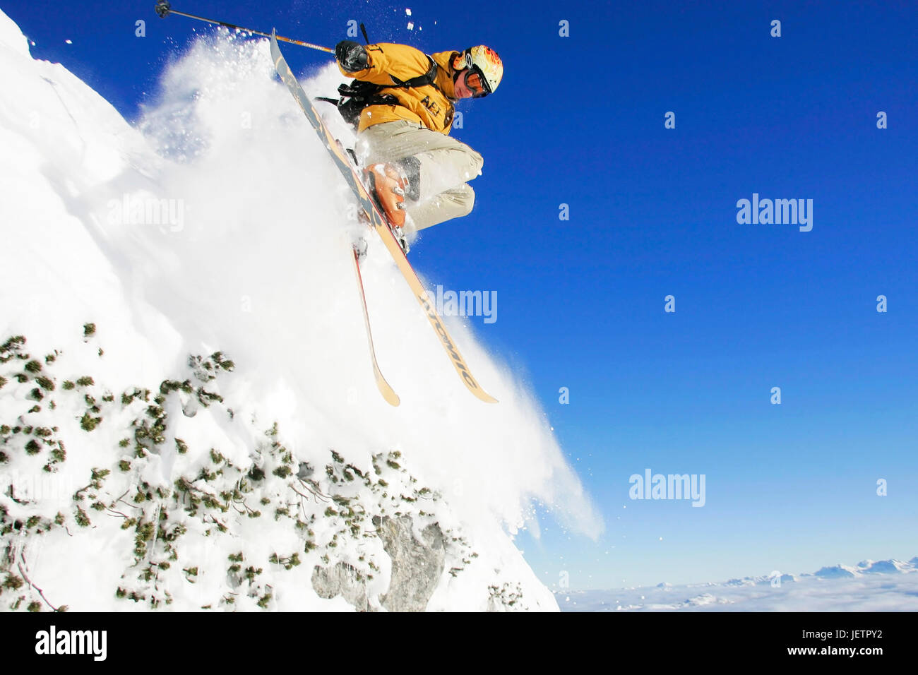 Ski alpin - Ski alpin, ski - Skilaufen Banque D'Images