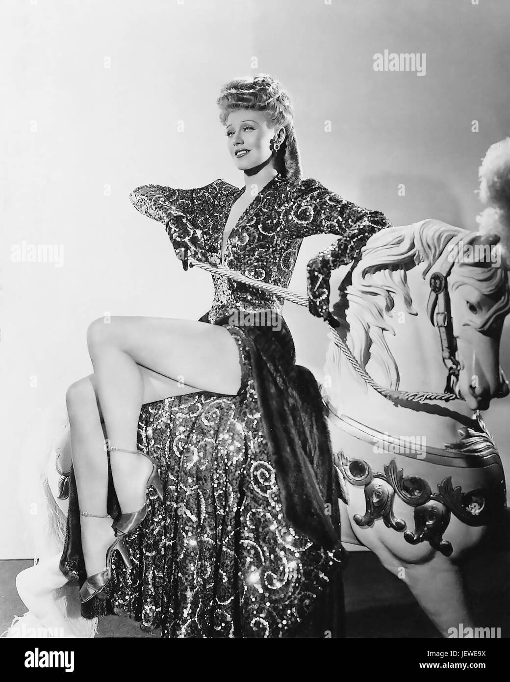 LADY IN THE DARK 1944 Paramount Pictures film avec Ginger Rogers Banque D'Images