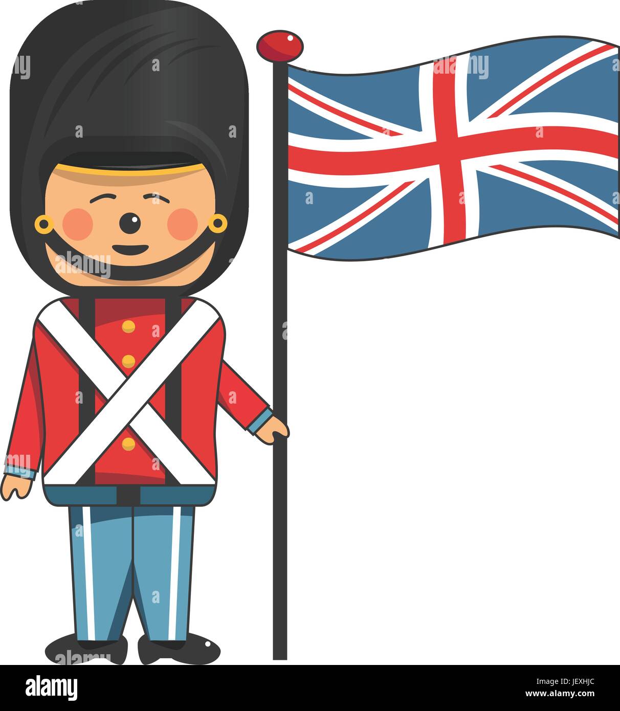 Blue, de la culture, de l'isolé, hat, noir, de teint basané, jetblack, noir profond, Garde côtière canadienne, Illustration de Vecteur