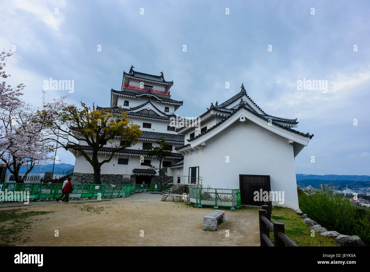 Château de Karatsu Banque D'Images