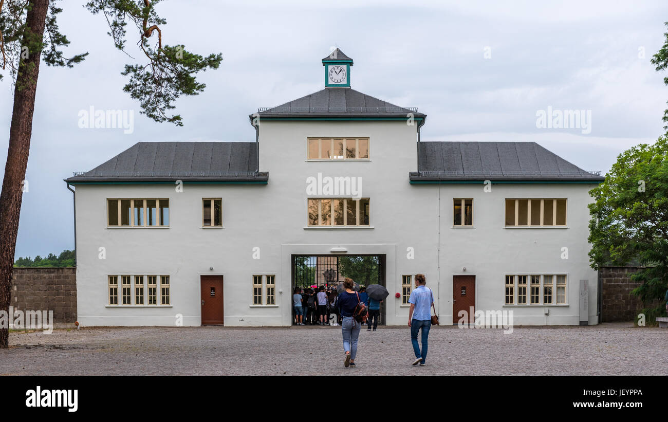 Concenctration Camp Sachsenhausen Banque D'Images