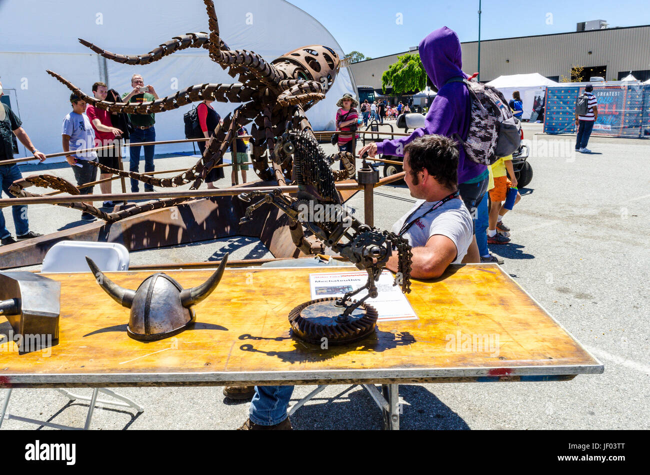 Les choses au juste les décideurs à San Mateo en Californie 2017 Banque D'Images