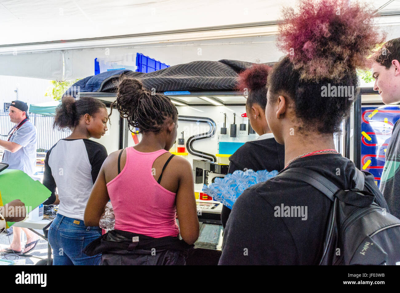 Les choses au juste les décideurs à San Mateo en Californie 2017 Banque D'Images