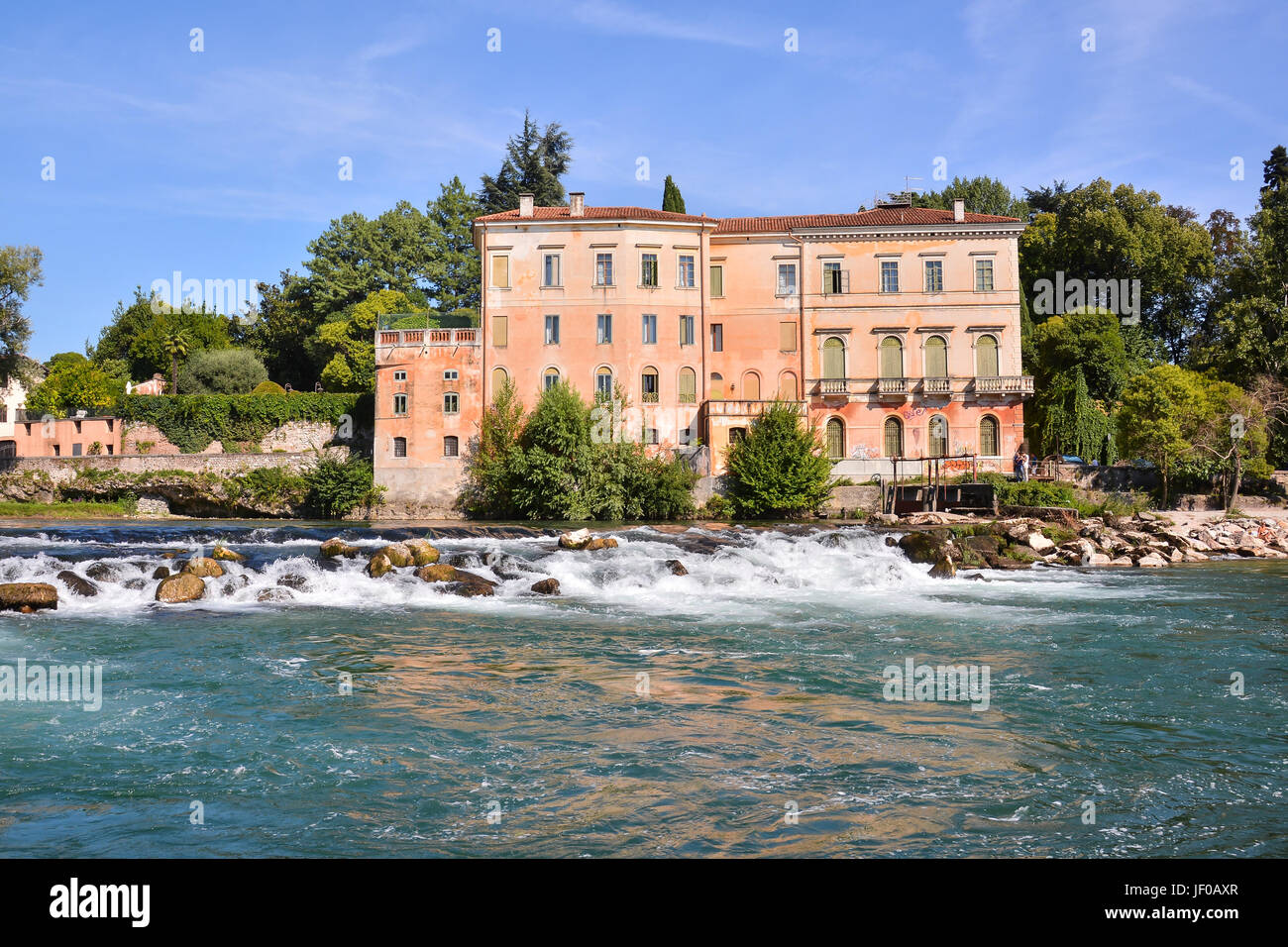 La rivière Brenta sauvages Banque D'Images