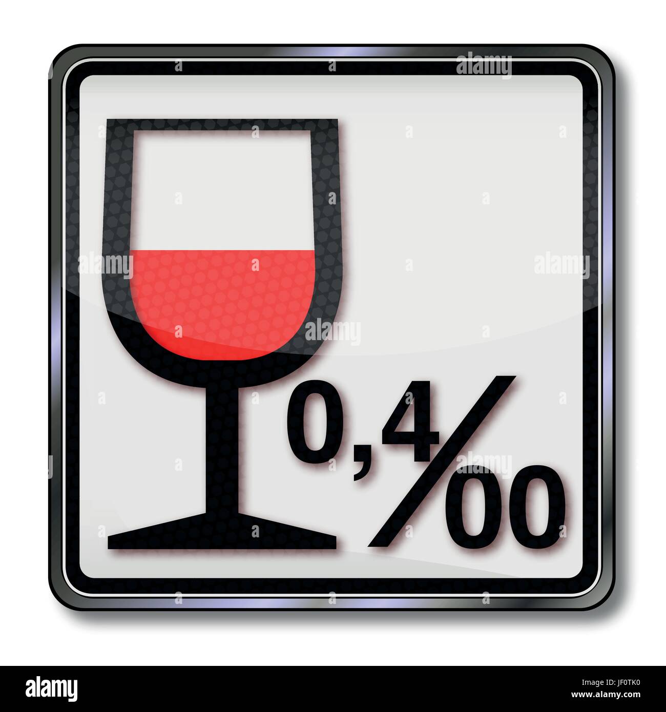 L'alcool, la tolérance, le droit, par mille, l'alcoolisme, de danger, de  risque, de la circulation Image Vectorielle Stock - Alamy