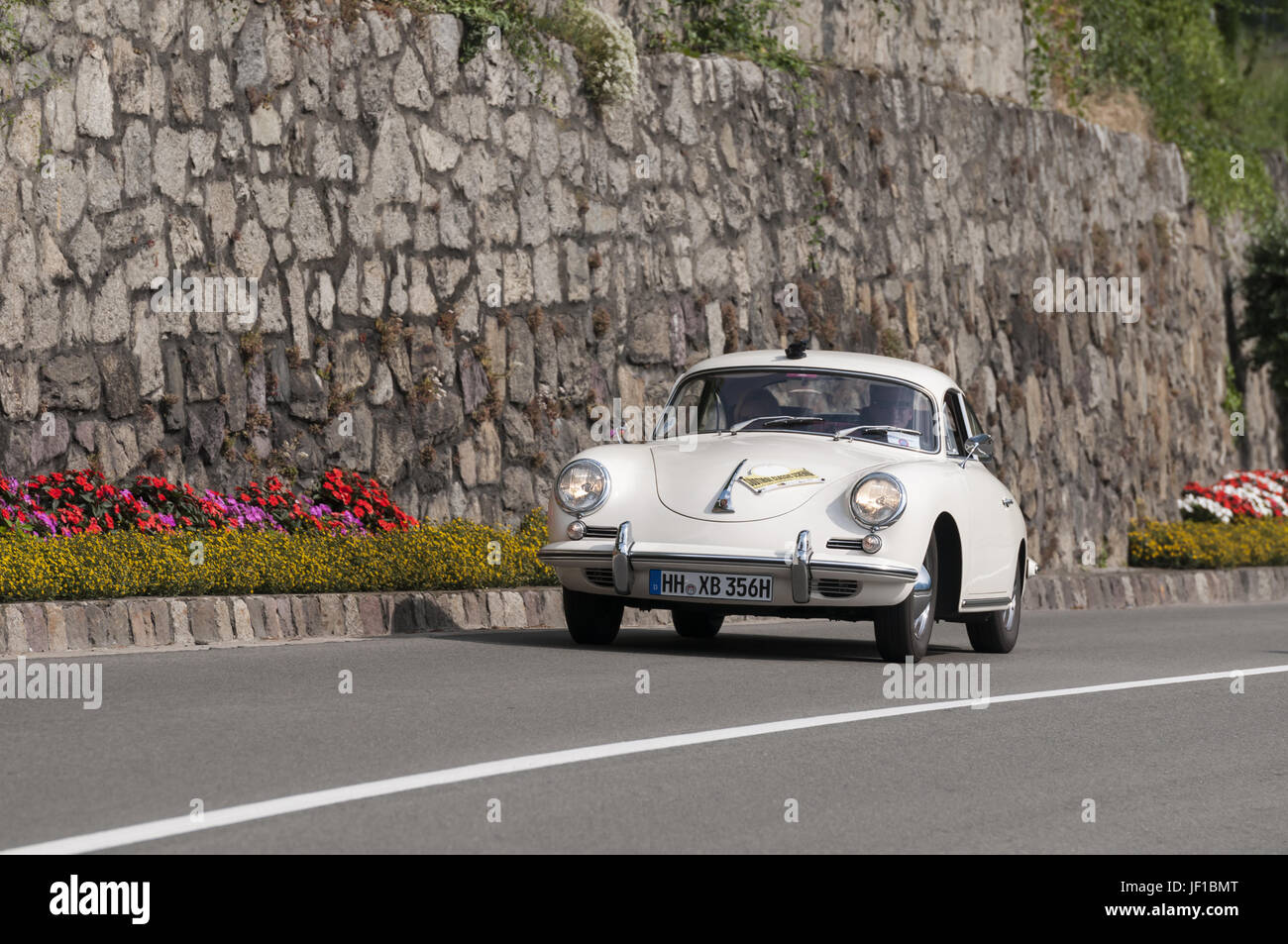 Le Tyrol du Sud Rallye 2016 Porsche 356 B Banque D'Images