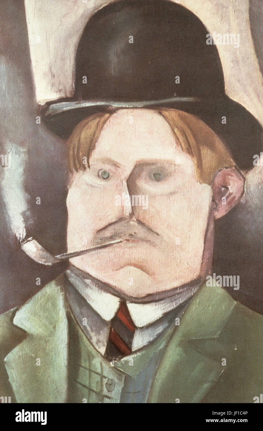 Maurice de Vlaminck, l'auto-portrait, 1911 Banque D'Images