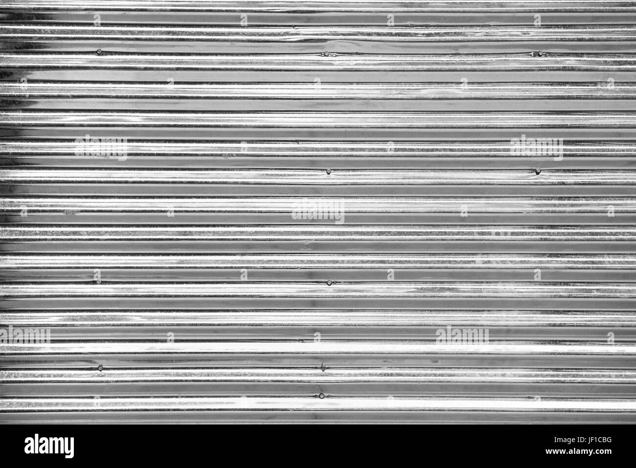 Zinc ondulé texture background Banque D'Images