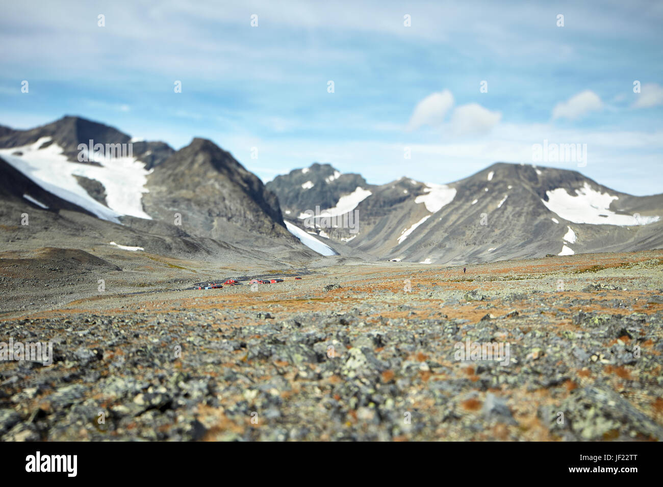 Vue des montagnes Banque D'Images