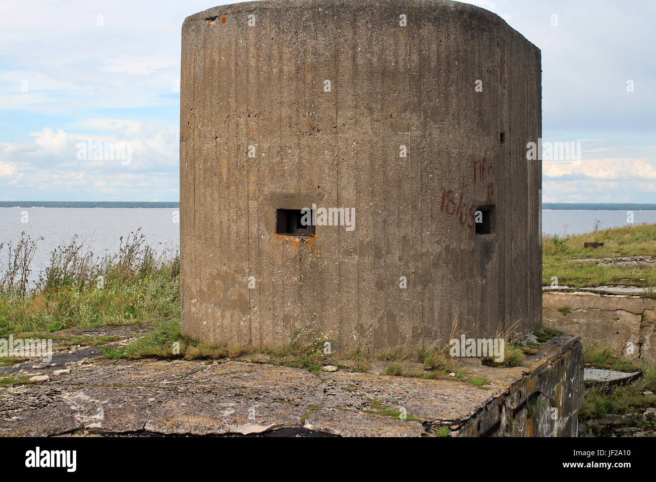 Tourelle meurtrière Banque D'Images