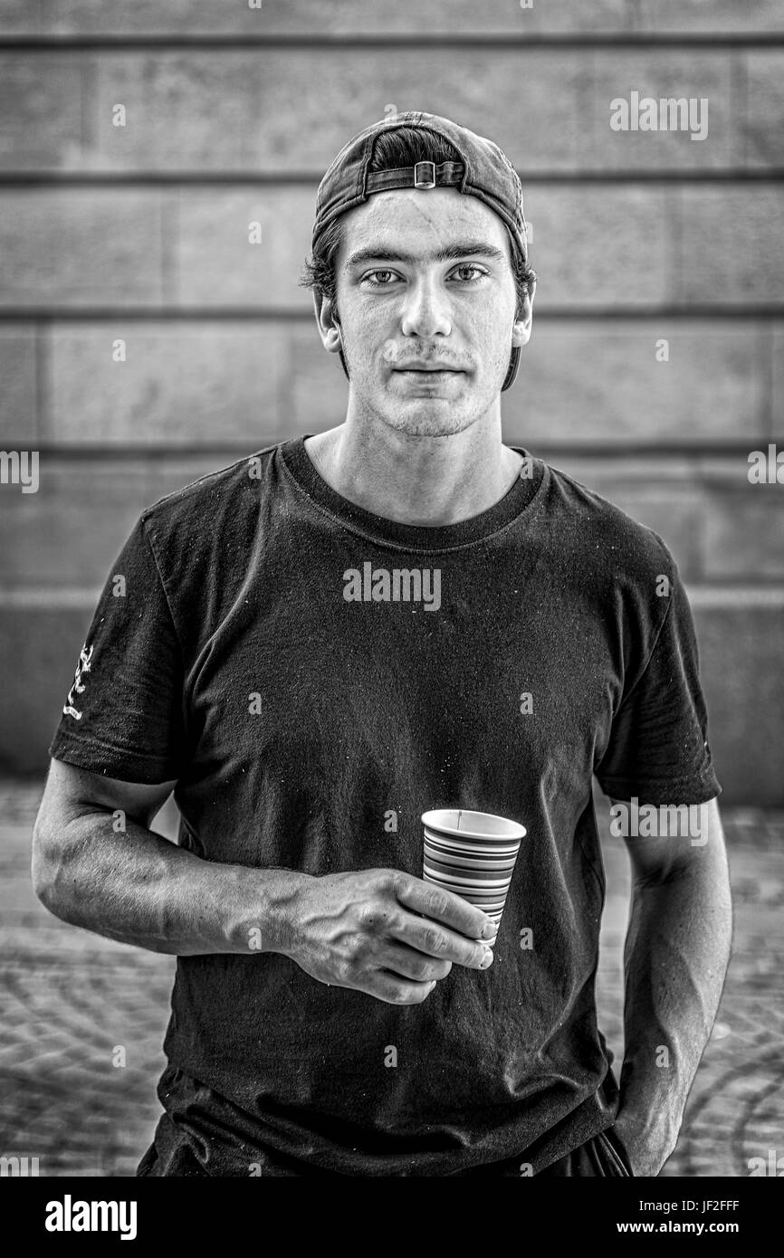 Portrait of mid adult man Banque D'Images