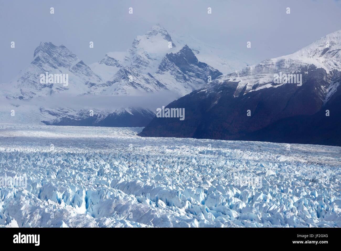 L'Argentine, Patagonie, glaciaire Banque D'Images
