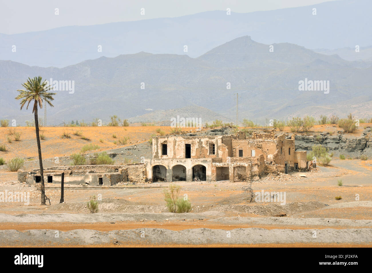 Désert de Tabernas dans la province d'Almeria Espagne Banque D'Images