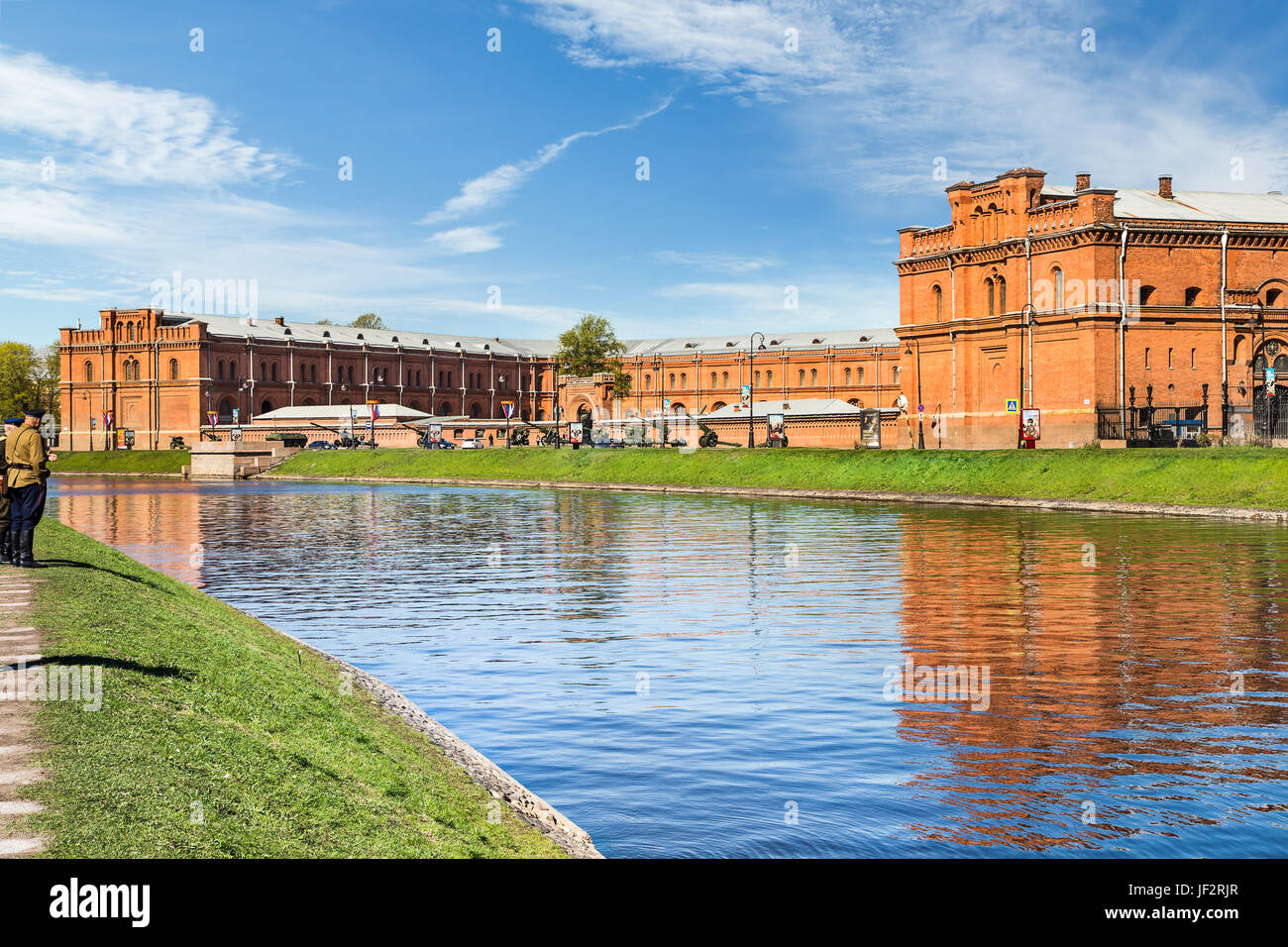 Musée de l'Artillerie dans St.Petersburg Banque D'Images