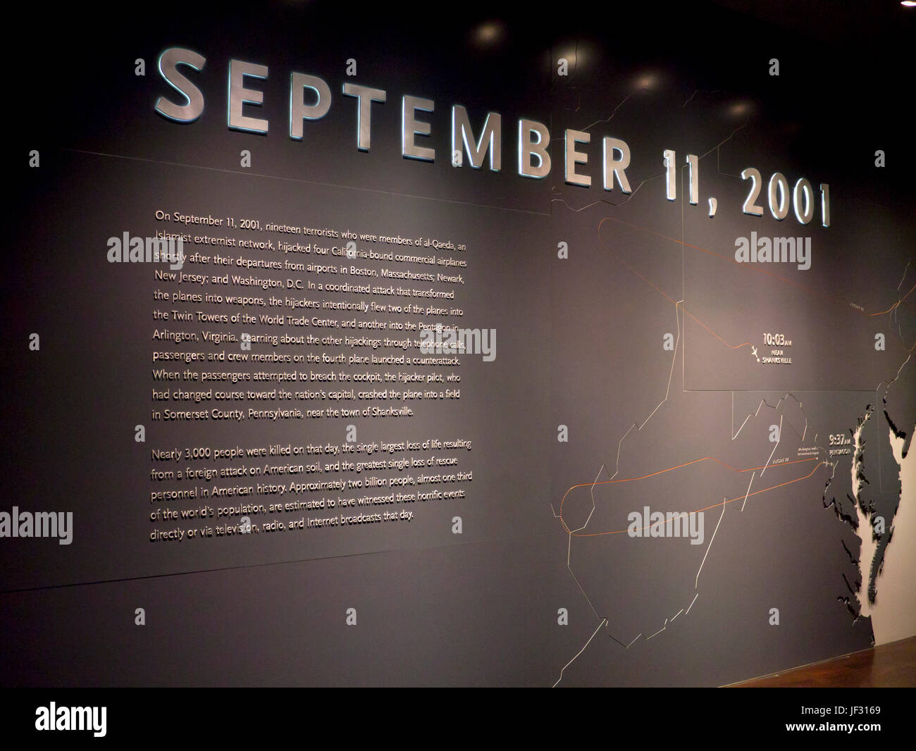 9/11 Memorial and Museum, New York Banque D'Images