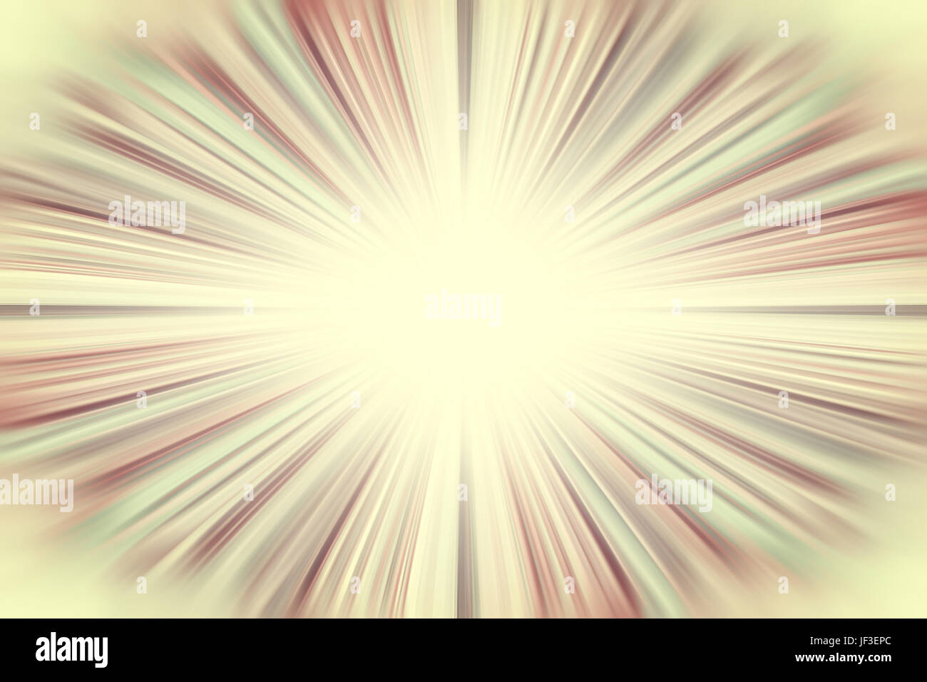 Rayons soleil rétro arrière-plan Banque D'Images
