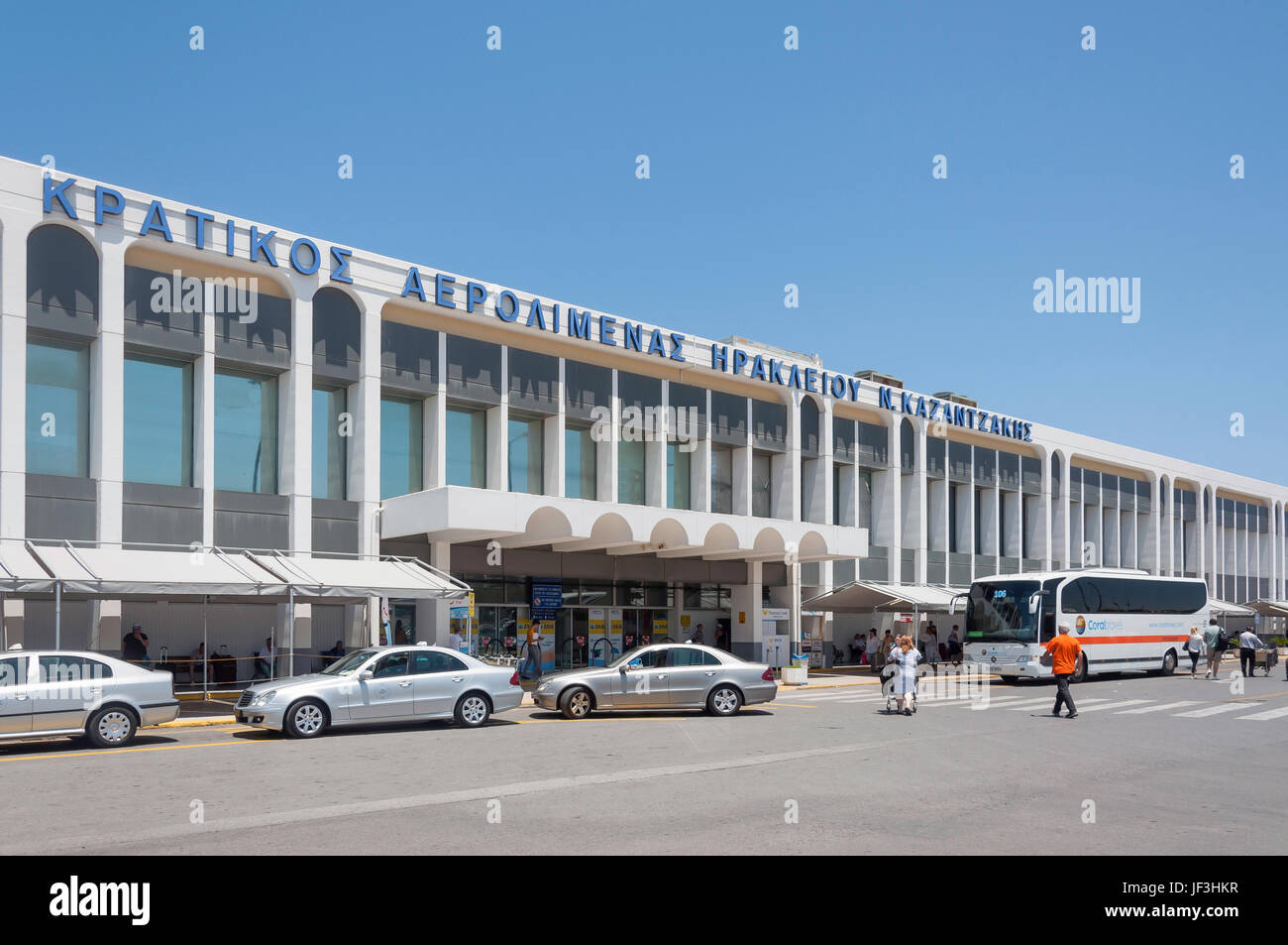 Aéroport international d'héraklion Banque de photographies et d’images