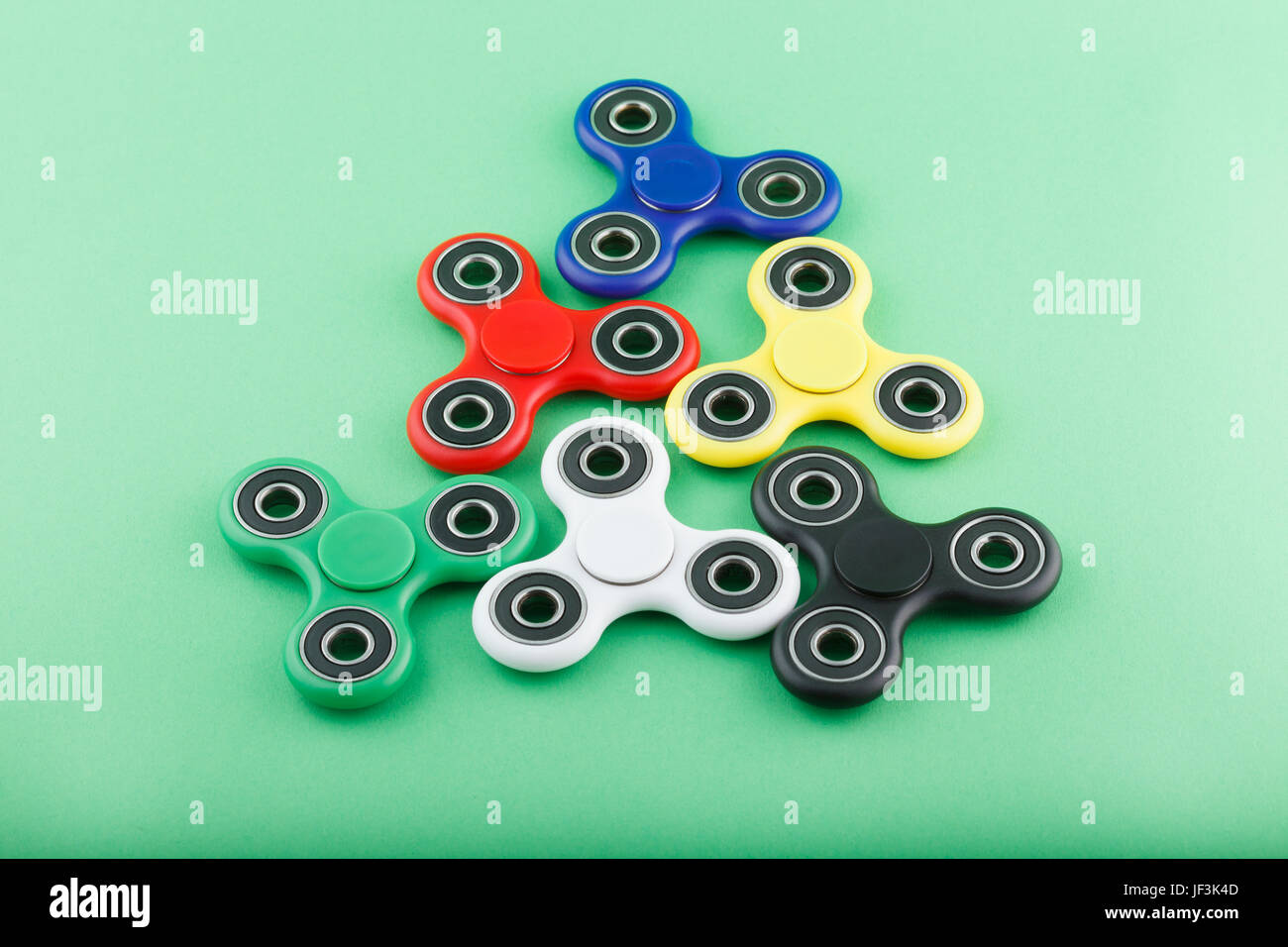 Anti stress et de détente pour les personnes épuisées bougeotte spinner Banque D'Images
