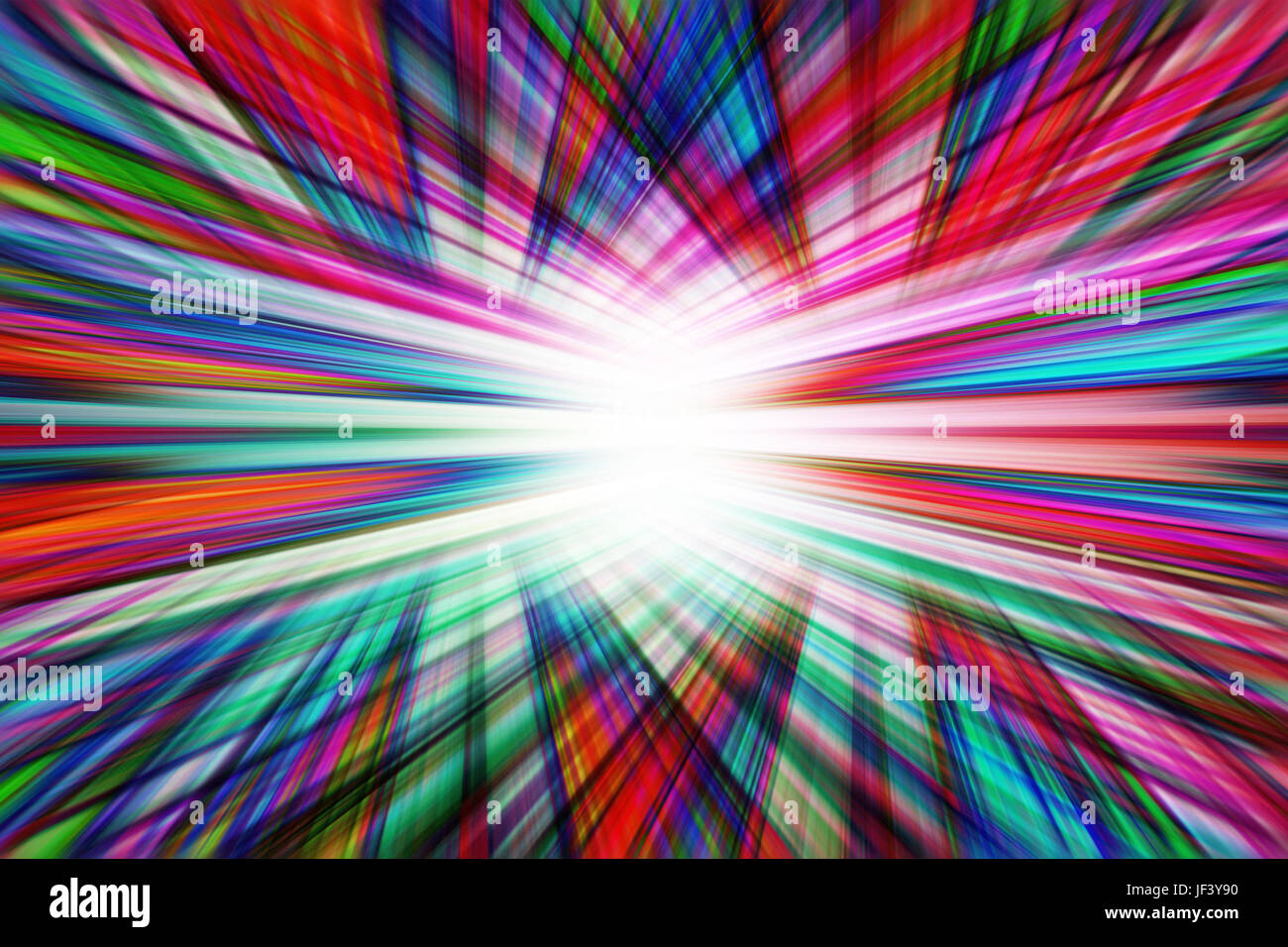 Arrière-plan dynamique de lignes convergentes Banque D'Images