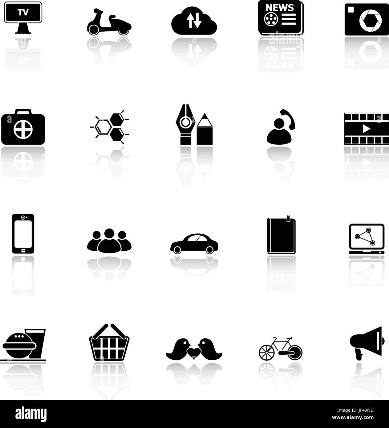 Le pictogramme symbole Illustration de Vecteur