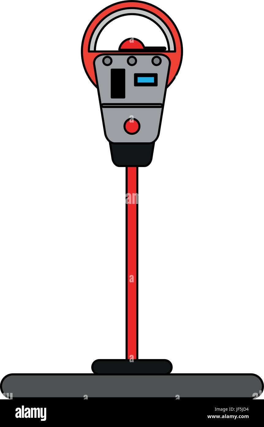 Parking meter vector illustration Illustration de Vecteur