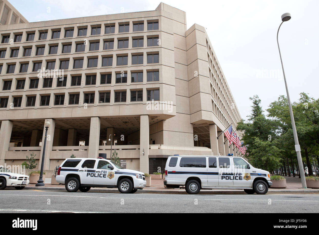 Bâtiment du siège du FBI FBI (HQ) - Washington, DC USA Banque D'Images