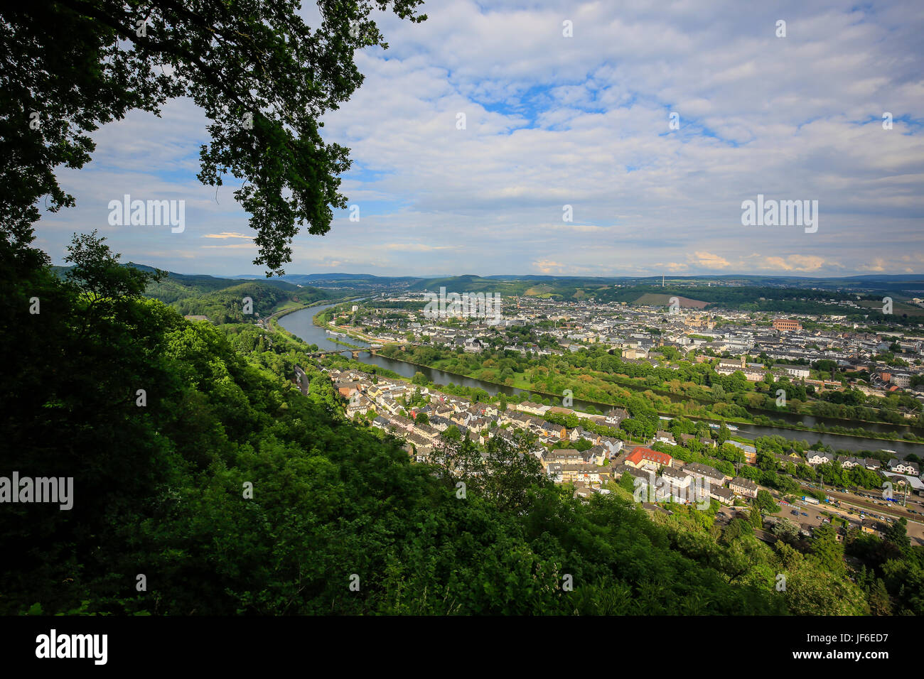 Trèves, Moselle, Rhénanie-Palatinat, Allemagne, Europe, Trèves an der Mosel, Rheinland-Pfalz, Deutschland, Europa Banque D'Images