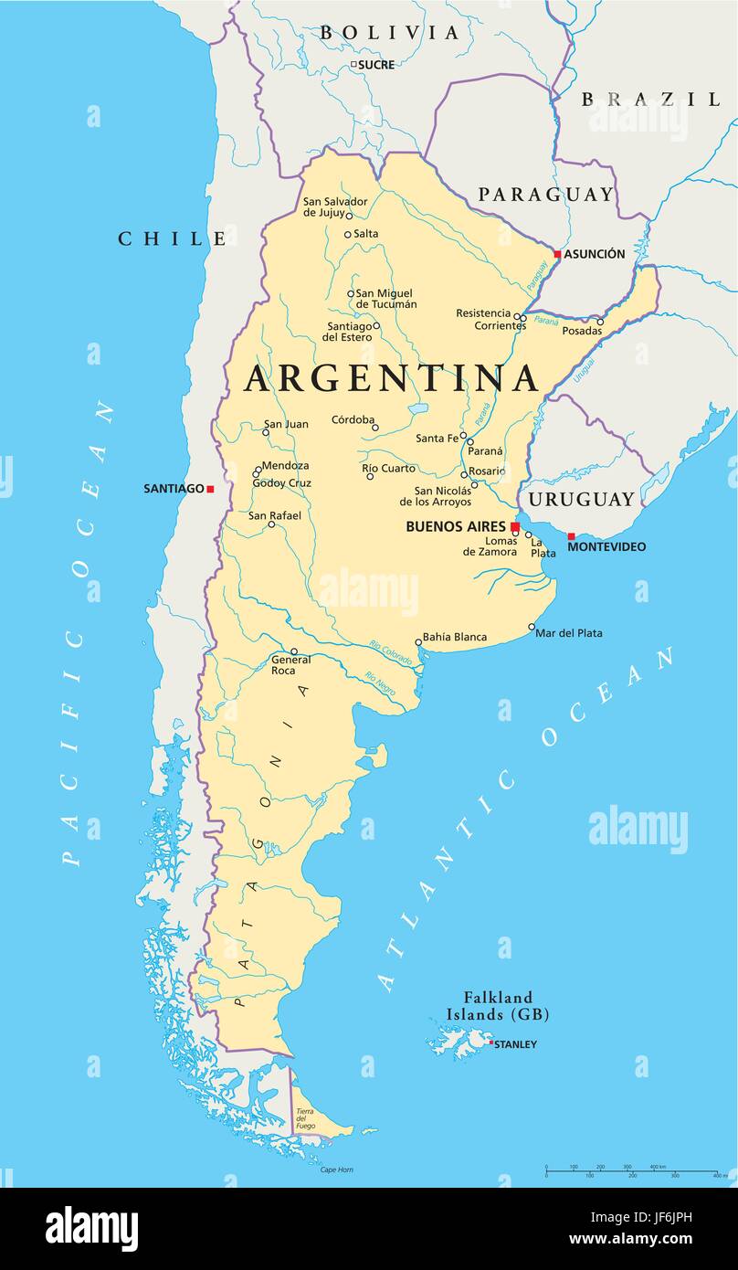 argentine carte amérique