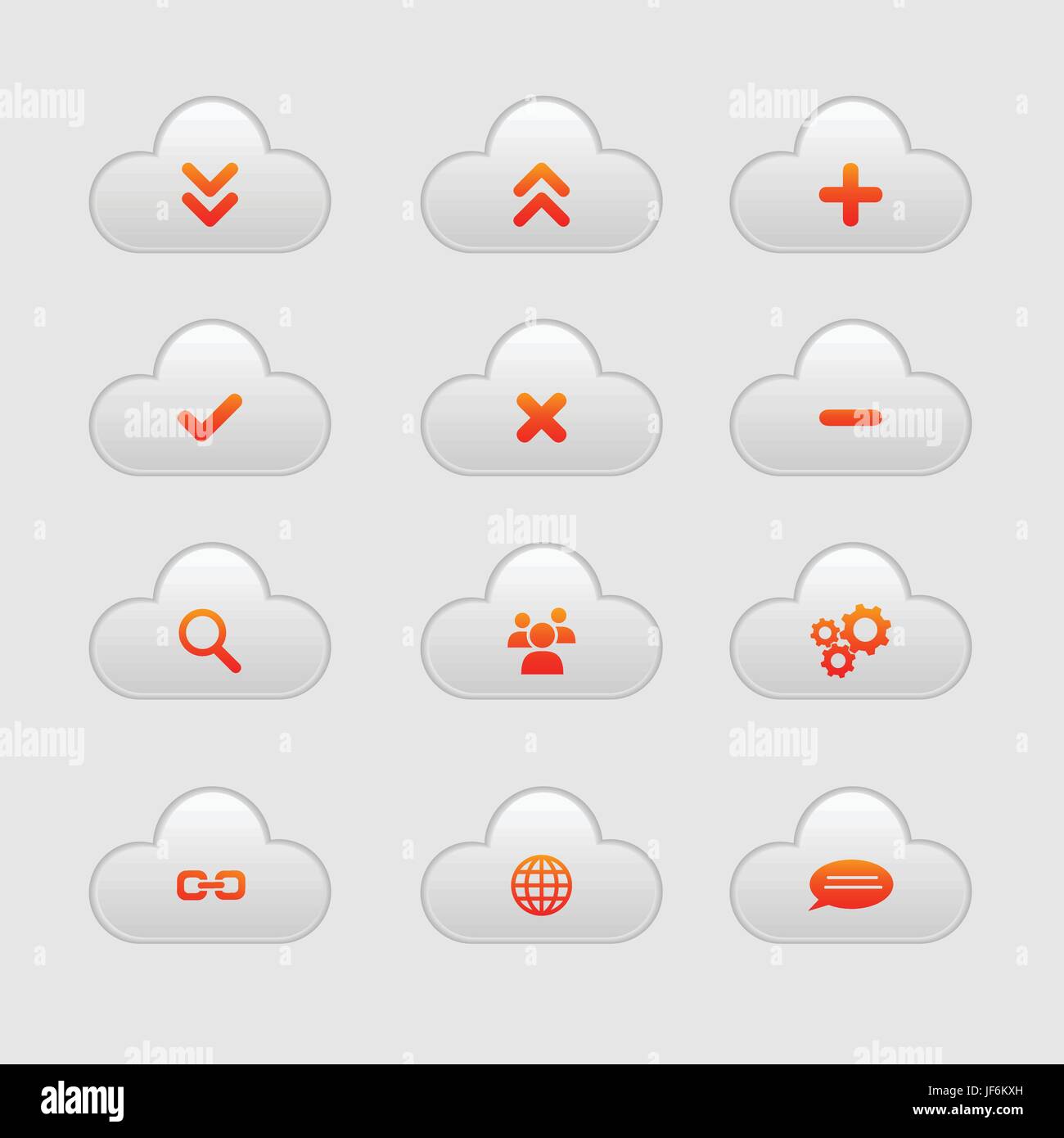 Cloud, signe, icône, internet, www, worldwideweb, net, web, le pictogramme, symbole, Illustration de Vecteur