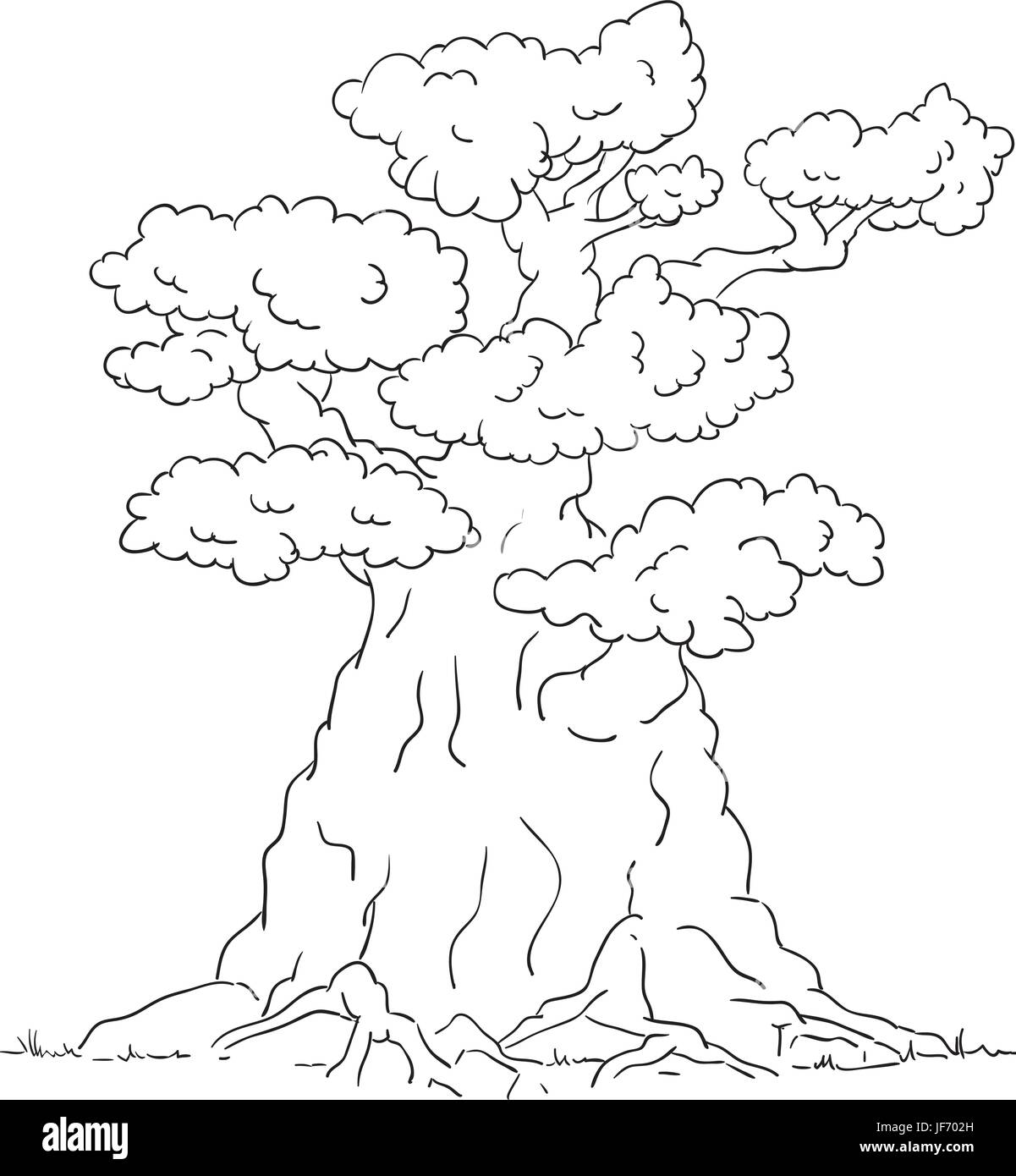 2015-5-2-velky strom Illustration de Vecteur