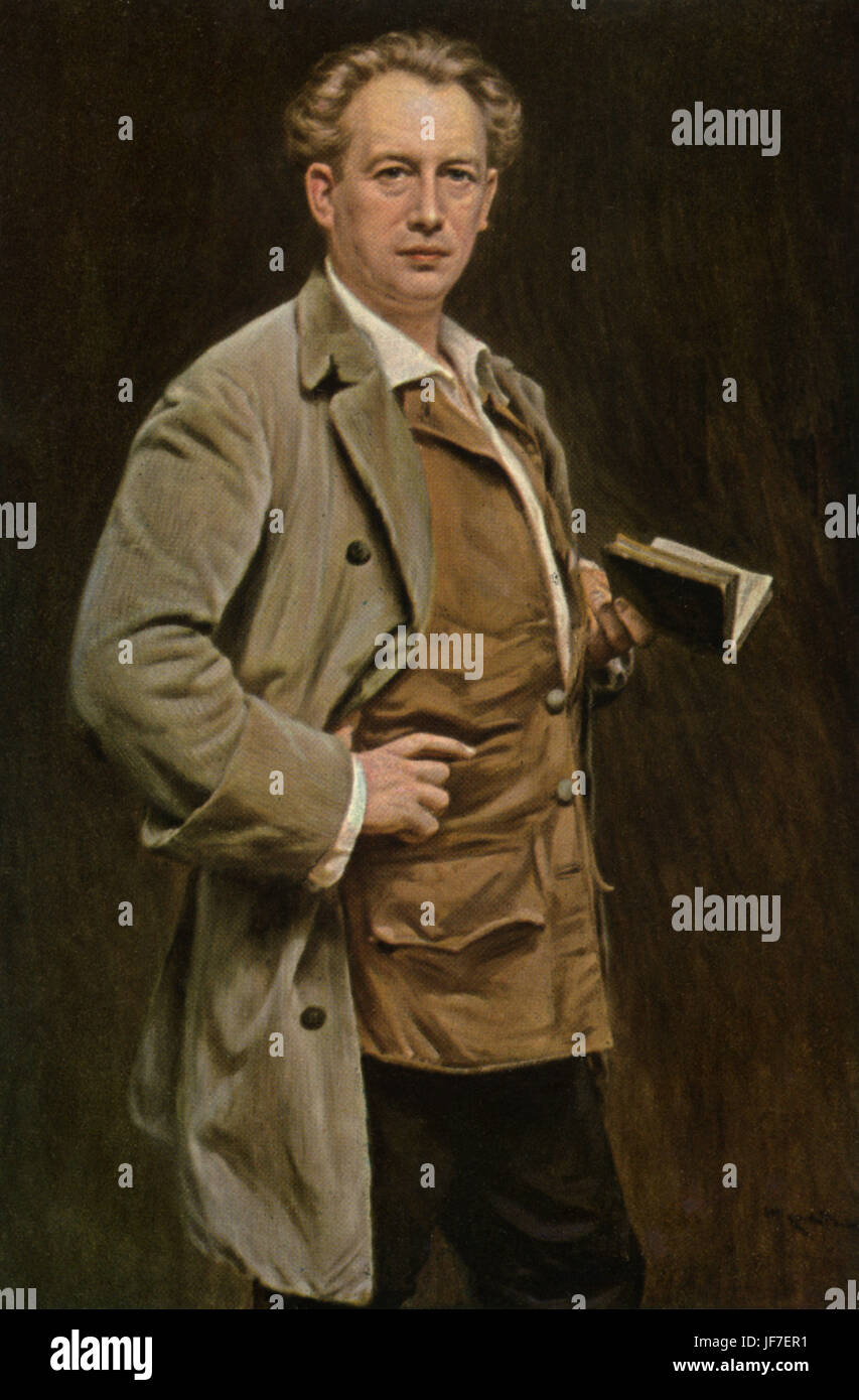 Ferdinand Bonn. L'acteur allemand et directeur de théâtre : 20 décembre 1861 - 1933. Banque D'Images