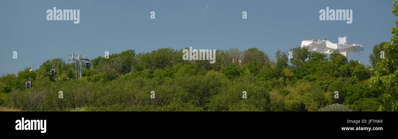 Les rues de Berlin Hellersdorf Impressions de partir du 18 juin 2017, Allemagne Banque D'Images