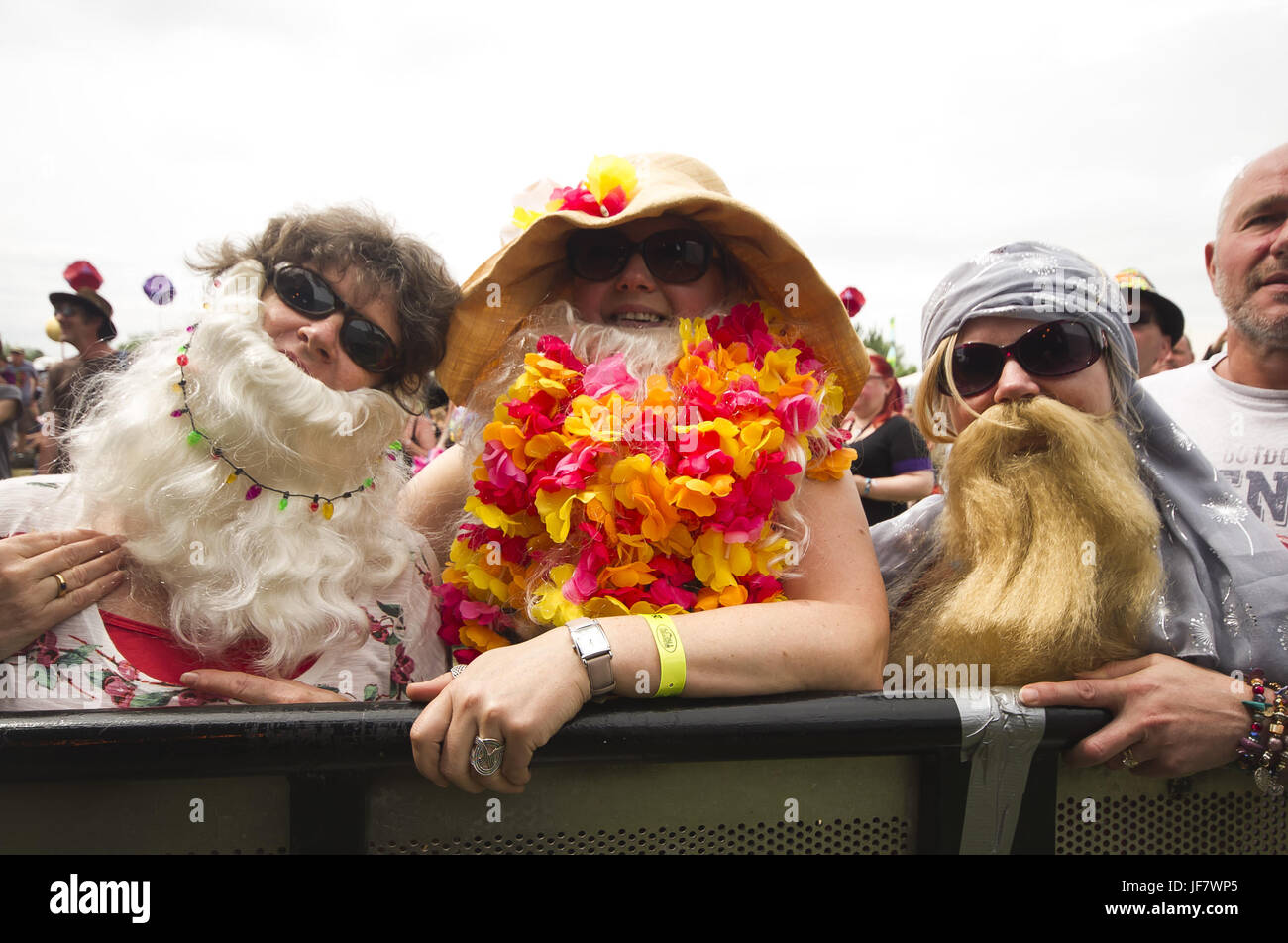 Spectacles 2017 : Théorie barbu d''atmosphère où : Catton Hall, Royaume-Uni Quand : 28 mai 2017 Credit : Anthony Stanley/WENN.com Banque D'Images
