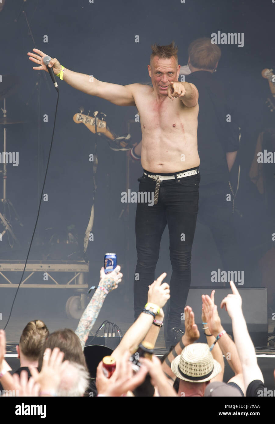 Spectacles 2017 : Théorie barbu d' où : Goldblade Catton Hall, Royaume-Uni Quand : 28 mai 2017 Credit : Anthony Stanley/WENN.com Banque D'Images