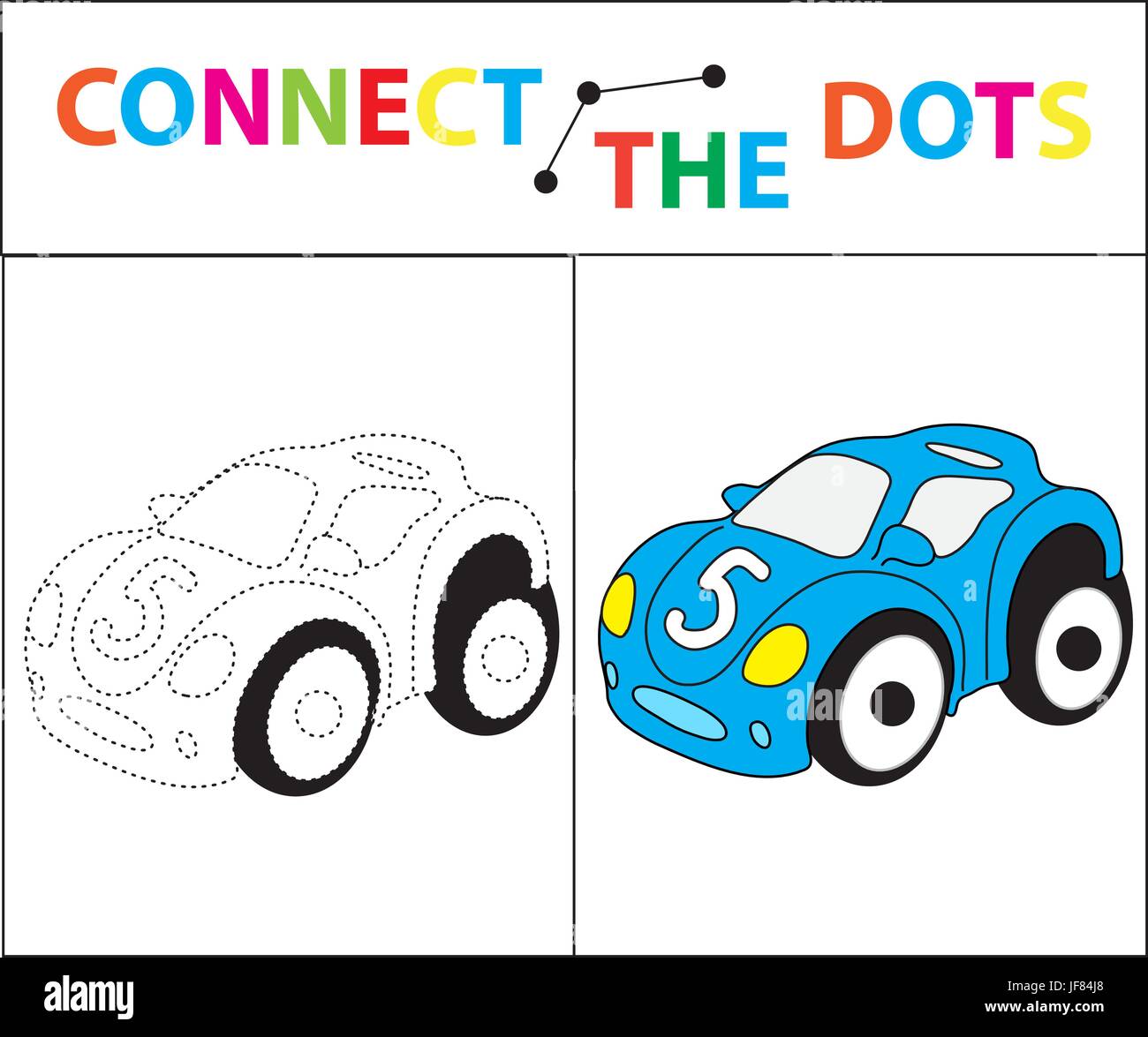 Aire de jeu éducatif pour la motricité Relier les points photo Pour les enfants
