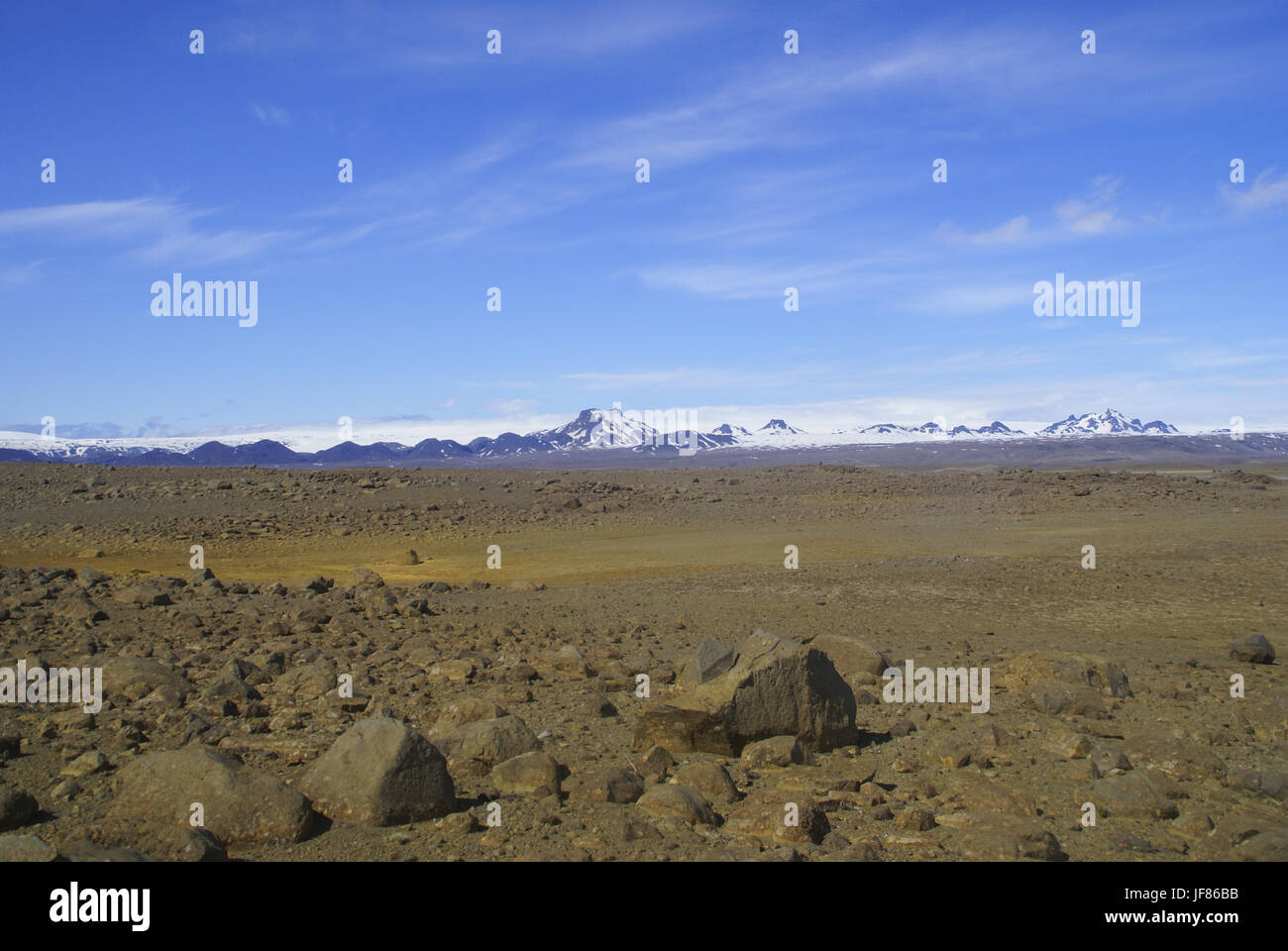 Paysage rocheux en Islande Banque D'Images